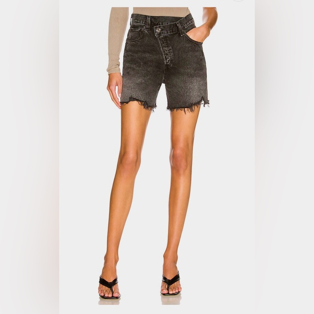 Agolde Criss Cross Shorts